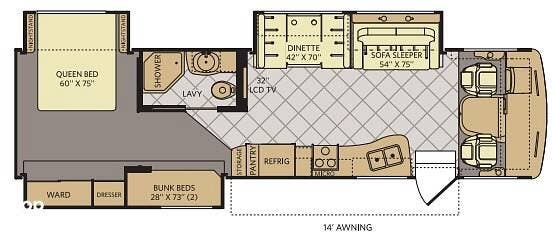 Used 2012 Fleetwood Bounder Classic 34B available in Casco, Michigan