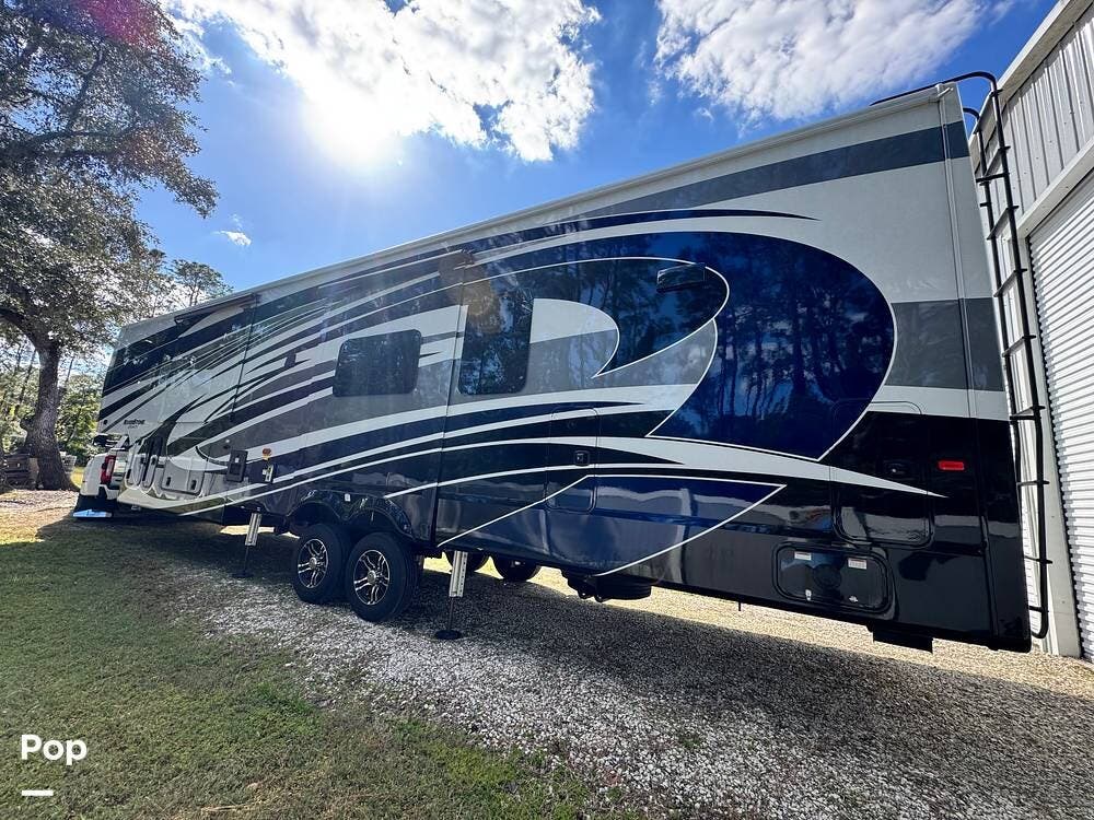 Contact us now about this 2023 Forest River RiverStone Legacy 39RKFB! 2023 RiverStone Legacy 39RKFB by Forest River from Pop RVs in Wesley Chapel, Florida