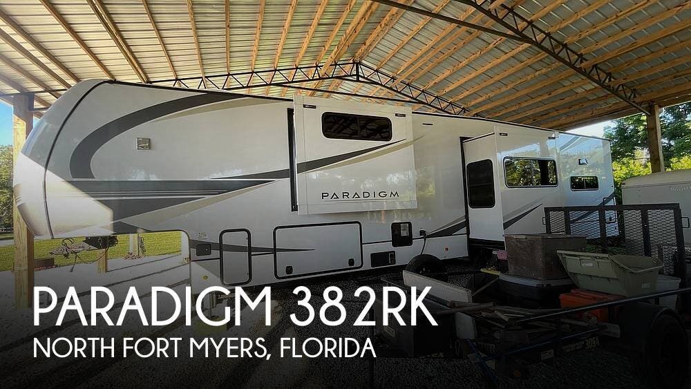 Email now about this 2024 Alliance RV Paradigm 382RK! Used 2024 Alliance RV Paradigm 382RK available in North Fort Myers, Florida