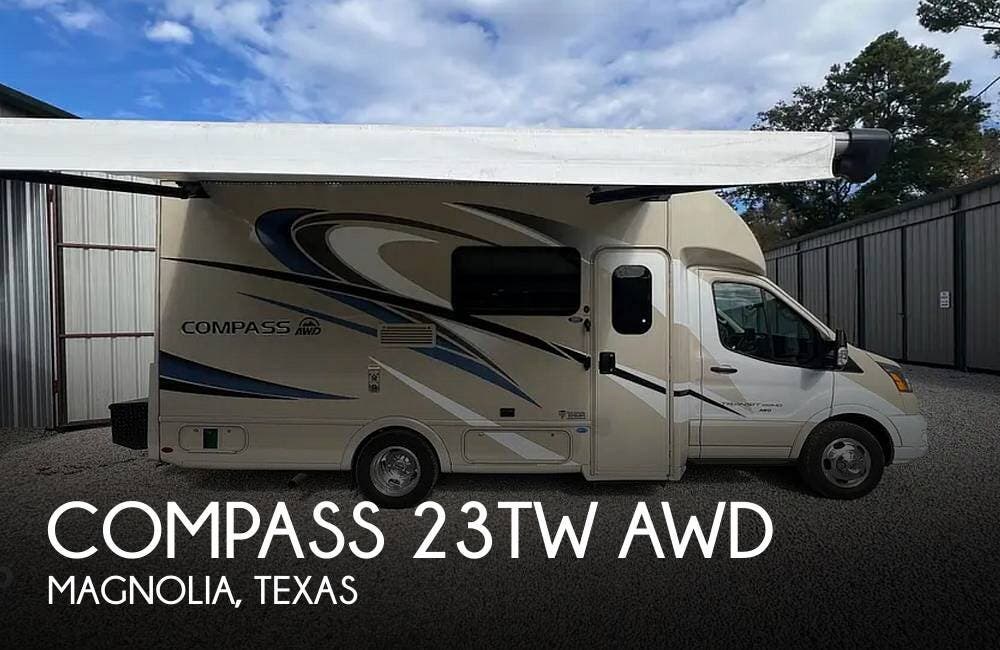 Email now about this 2021 Thor Motor Coach Compass 23TW AWD! Used 2021 Thor Motor Coach Compass 23TW AWD available in Magnolia, Texas