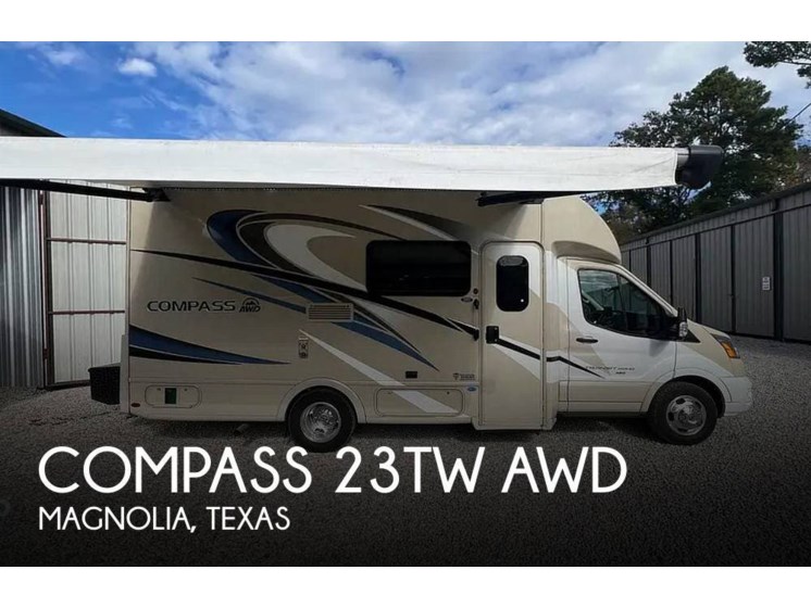 Email now about this 2021 Thor Motor Coach Compass 23TW AWD! Used 2021 Thor Motor Coach Compass 23TW AWD available in Magnolia, Texas