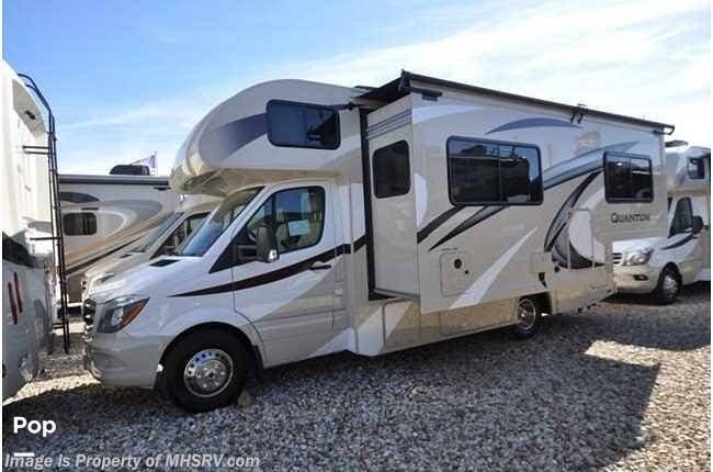 Call now about this 2018 Thor Motor Coach Quantum KM24! 2018 Thor Motor Coach Quantum KM24 - Used Class C For Sale by Pop RVs in Grimes, Iowa features Slideout, Air Conditioning, Awning, Generator