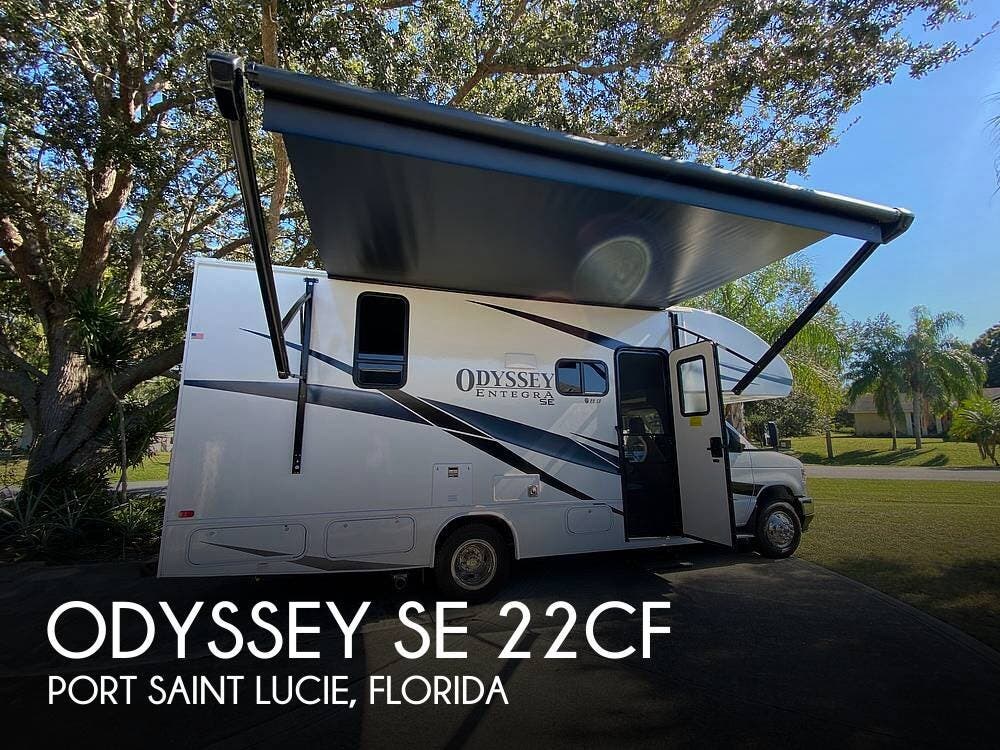 Email now about this 2025 Entegra Coach Odyssey SE 22CF! Used 2025 Entegra Coach Odyssey SE 22CF available in Port Saint Lucie, Florida