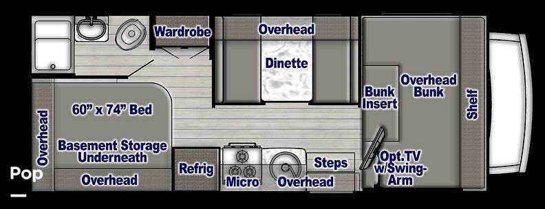 Call now about this 2021 Gulf Stream Conquest 6237LE! 2021 Gulf Stream Conquest 6237LE - Used Class C For Sale by Pop RVs in Port Charlotte, Florida features Air Conditioning, Generator, Awning