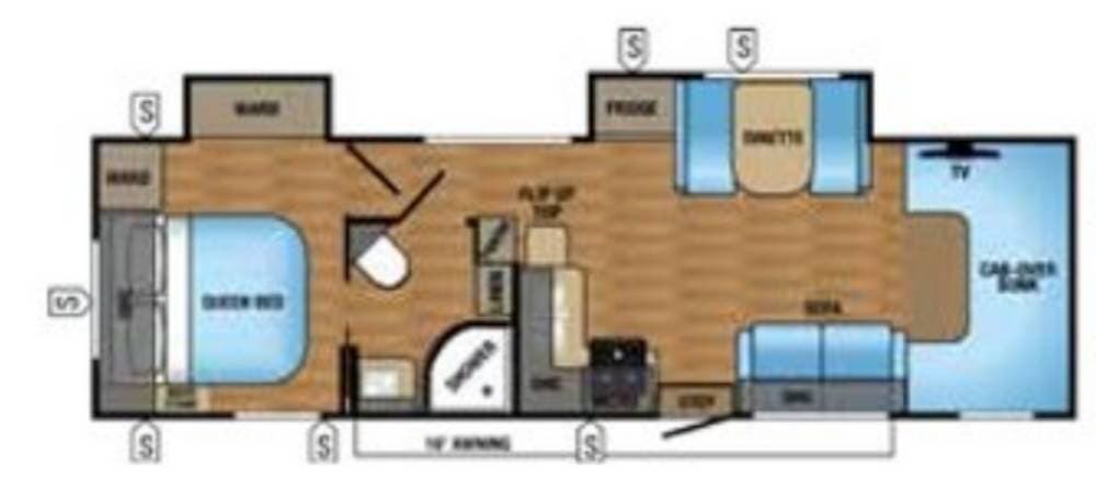 Used 2017 Jayco Greyhawk 31DS available in London Mills, Illinois