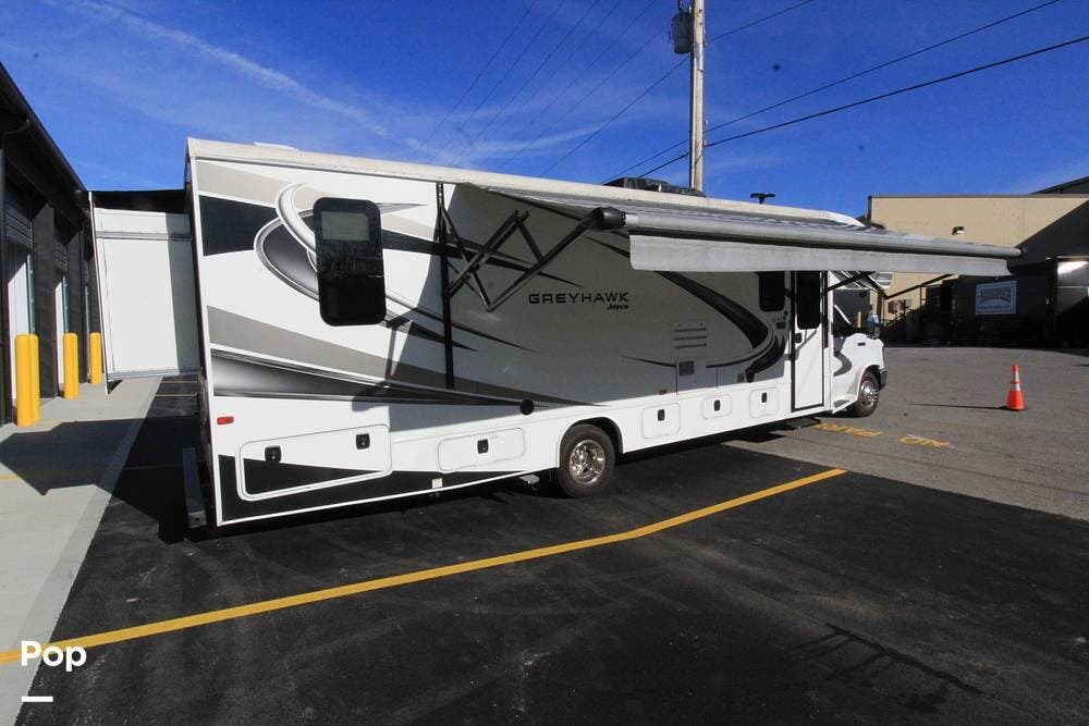 Contact us now about this 2020 Jayco Greyhawk 30z! 2020 Greyhawk 30z by Jayco from Pop RVs in New Holland, Ohio
