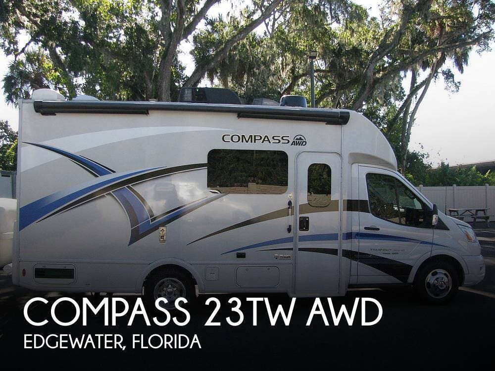 Email now about this 2023 Thor Motor Coach Compass 23TW AWD! Used 2023 Thor Motor Coach Compass 23TW AWD available in Edgewater, Florida