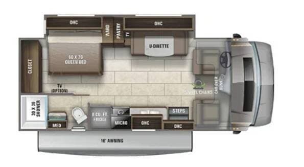 Call now about this 2021 Entegra Coach Odyssey 24B! 2021 Entegra Coach Odyssey 24B - Used Class C For Sale by Pop RVs in Leesburg, Florida features Slideout, Air Conditioning, Generator, Leveling Jacks, Awning