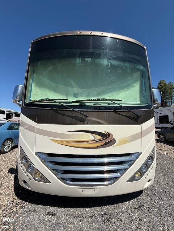 Call now about this 2017 Thor Motor Coach Hurricane 34J! 2017 Thor Motor Coach Hurricane 34J - Used Class A For Sale by Pop RVs in Chandler, Arizona features Slideout