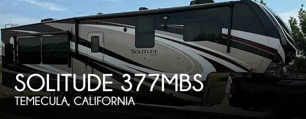 Email now about this 2020 Grand Design Solitude 377MBS! Used 2020 Grand Design Solitude 377MBS available in Temecula, California