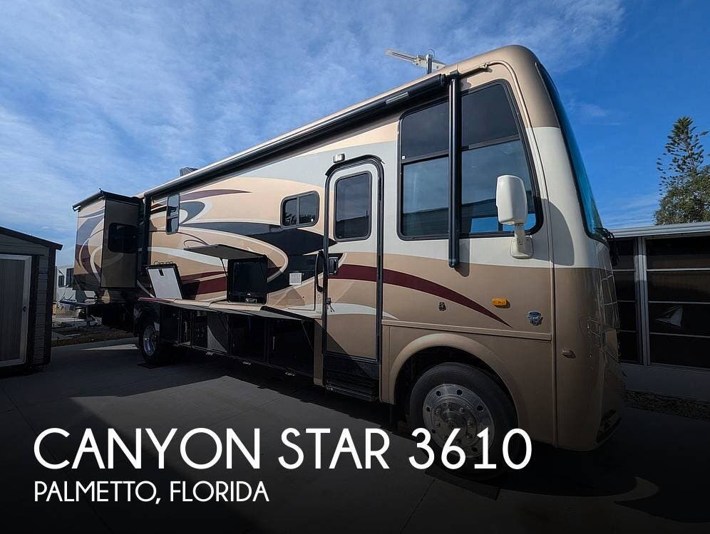 Email now about this 2013 Newmar Canyon Star 3610! Used 2013 Newmar Canyon Star 3610 available in Palmetto, Florida