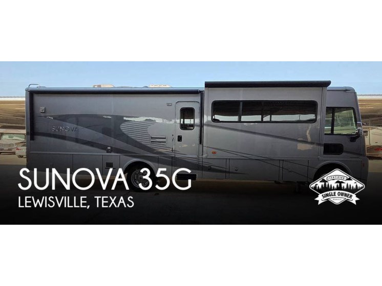 Email now about this 2018 Winnebago Sunova 35G! Used 2018 Winnebago Sunova 35G available in Lewisville, Texas