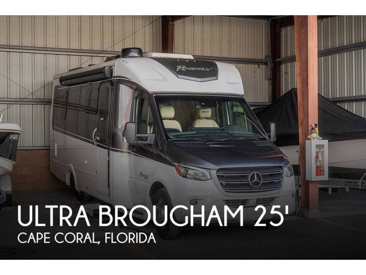 Email now about this 2023 Regency Ultra Brougham 25 TBS! Used 2023 Regency Ultra Brougham 25 TBS available in Cape Coral, Florida