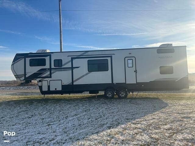 Call now about this 2024 Keystone Montana 377fl! 2024 Keystone Montana 377fl - Used Fifth Wheel For Sale by Pop RVs in Cresco, Iowa features Slideout