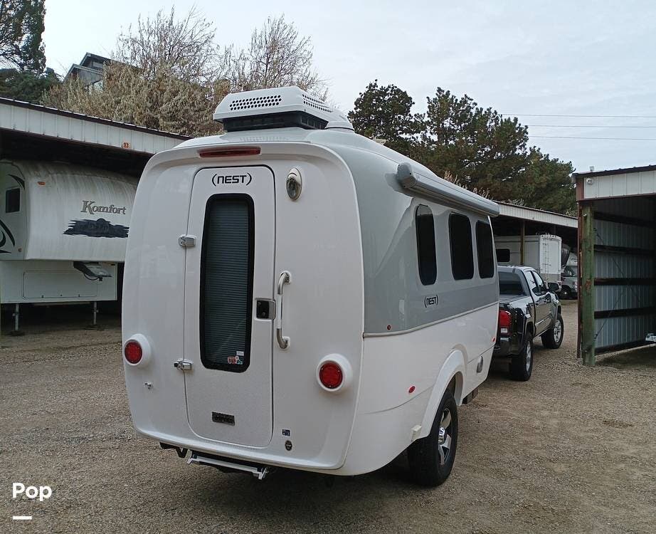 Call now about this 2020 Airstream Nest 16FB! 2020 Airstream Nest 16FB - Used Travel Trailer For Sale by Pop RVs in Boise, Idaho features Leveling Jacks, Awning, Air Conditioning