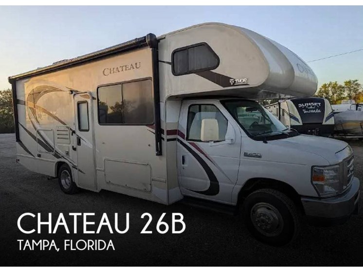 Email now about this 2017 Thor Motor Coach Chateau 26B! Used 2017 Thor Motor Coach Chateau 26B available in Tampa, Florida