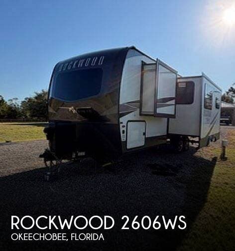 Email now about this 2024 Forest River Rockwood 2606WS! Used 2024 Forest River Rockwood 2606WS available in Okeechobee, Florida
