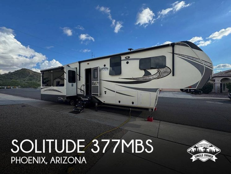 Email now about this 2018 Grand Design Solitude 377MBS! Used 2018 Grand Design Solitude 377MBS available in Phoenix, Arizona