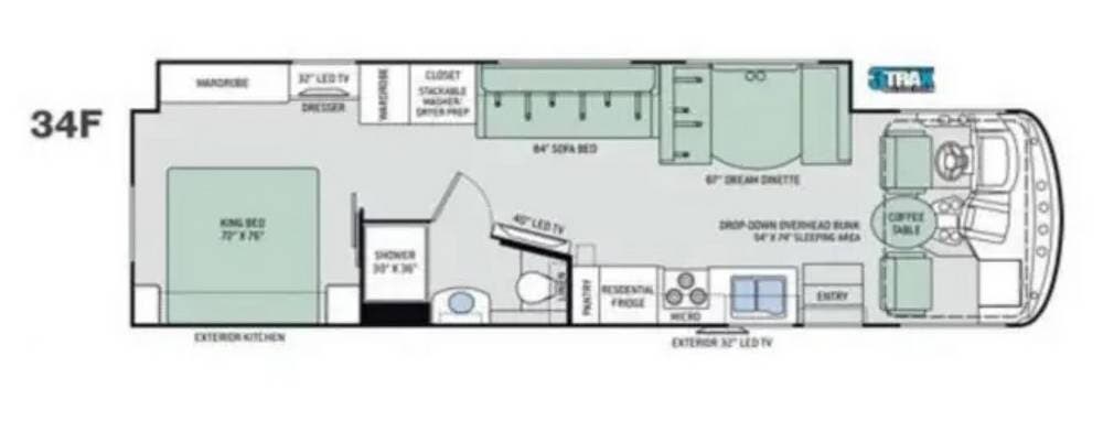 Call now about this 2017 Thor Motor Coach Windsport Series M-34F Ford! 2017 Thor Motor Coach Windsport Series M-34F Ford - Used Class A For Sale by Pop RVs in Kingsport, Tennessee features Air Conditioning, Generator, Slideout, Leveling Jacks