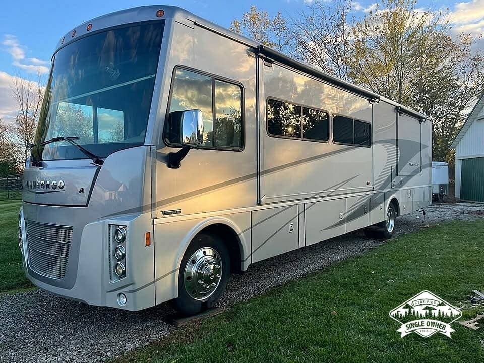 Call now about this 2019 Winnebago Sightseer 36Z! 2019 Winnebago Sightseer 36Z - Used Class A For Sale by Pop RVs in Wellington, Ohio features Air Conditioning, Awning, Leveling Jacks, Generator, Slideout