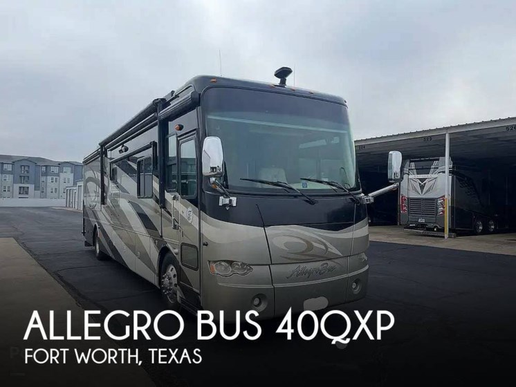Email now about this 2010 Tiffin Allegro Bus 40QXP! Used 2010 Tiffin Allegro Bus 40QXP available in Fort Worth, Texas