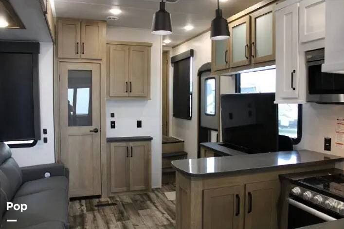 Call now about this 2022 Keystone Raptor 351! 2022 Keystone Raptor 351 - Used Toy Hauler For Sale by Pop RVs in Nevada City, California features Slideout, Awning, Generator, Leveling Jacks, Air Conditioning