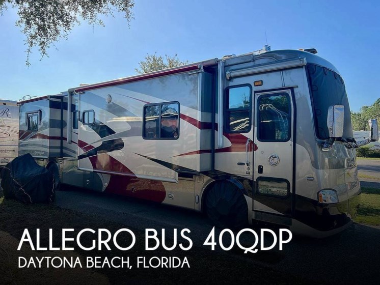 Email now about this 2005 Tiffin Allegro Bus 40QDP! Used 2005 Tiffin Allegro Bus 40QDP available in Daytona Beach, Florida