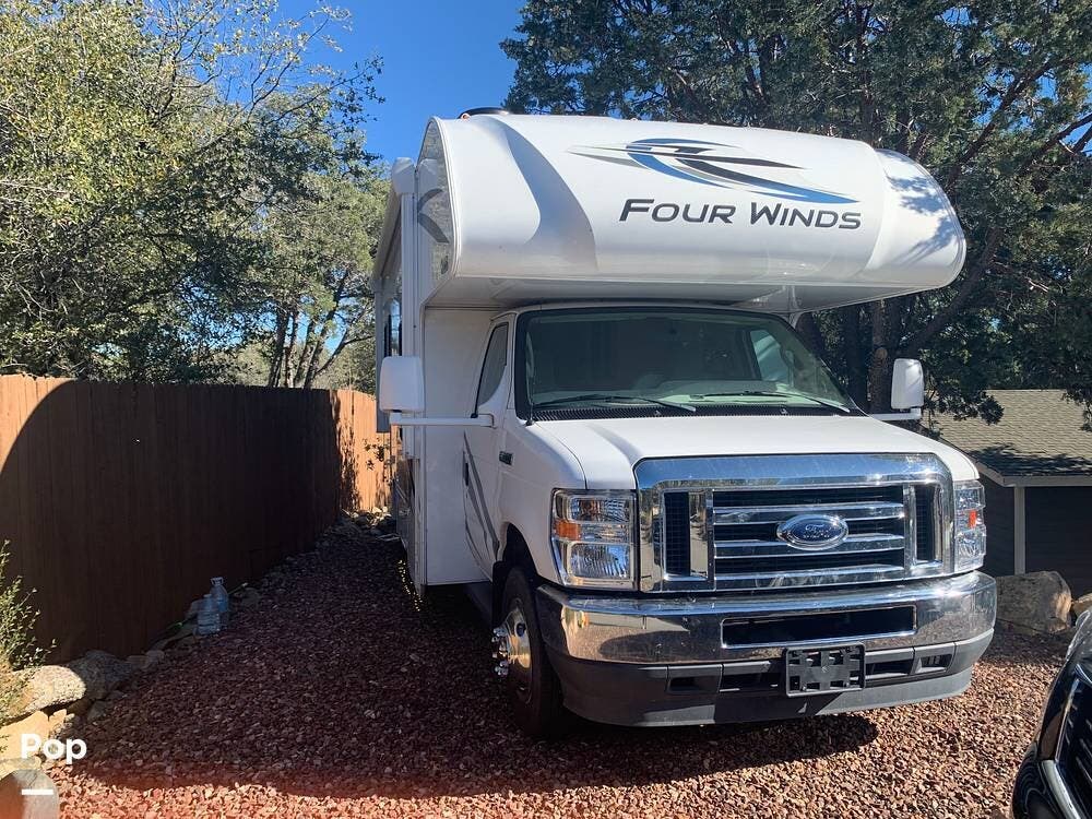 Contact us now about this 2023 Thor Motor Coach Four Winds 22E! 2023 Four Winds 22E by Thor Motor Coach from Pop RVs in Prescott, Arizona