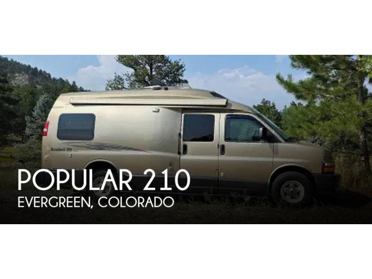 Email now about this 2011 Roadtrek Popular 210! Used 2011 Roadtrek Popular 210 available in Evergreen, Colorado