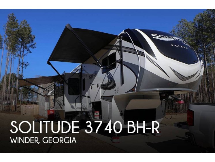 Email now about this 2022 Grand Design Solitude 3740 BH-R! Used 2022 Grand Design Solitude 3740 BH-R available in Winder, Georgia