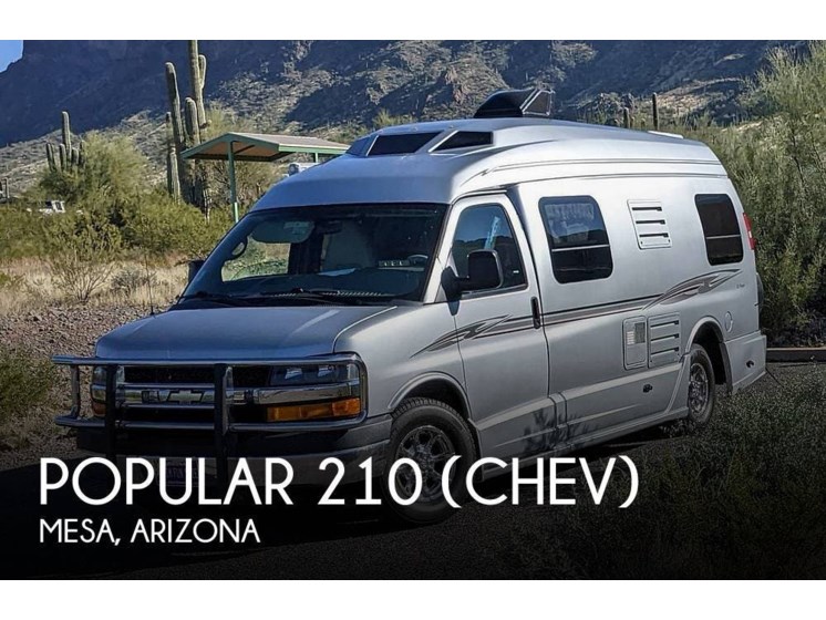 Email now about this 2015 Roadtrek Popular 210 (Chev)! Used 2015 Roadtrek Popular 210 (Chev) available in Mesa, Arizona