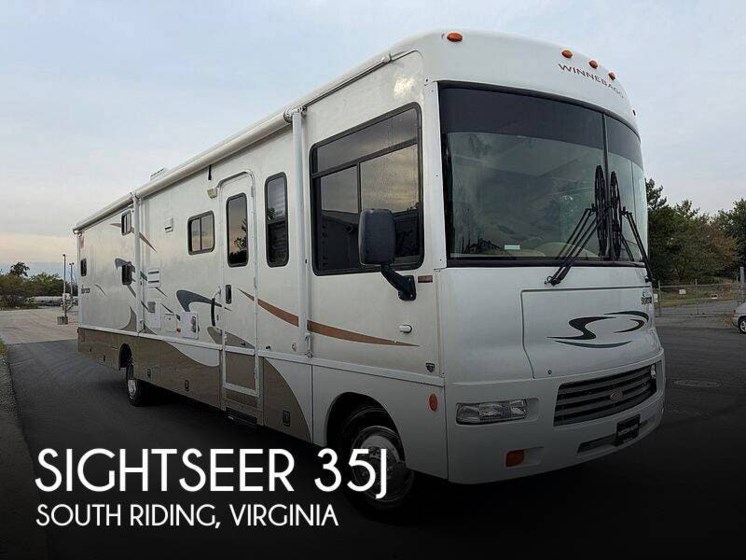 Email now about this 2007 Winnebago Sightseer 35J! Used 2007 Winnebago Sightseer 35J available in South Riding, Virginia