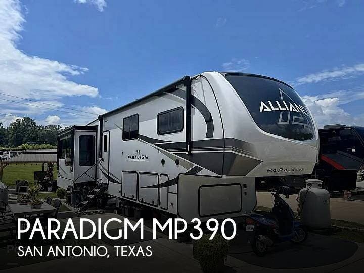 Email now about this 2023 Alliance RV Paradigm MP390! Used 2023 Alliance RV Paradigm MP390 available in San Antonio, Texas
