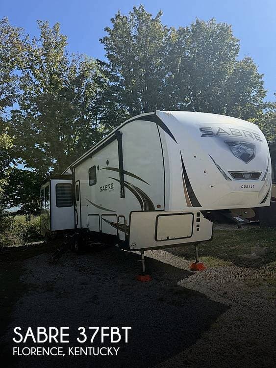 Email now about this 2022 Forest River Sabre 37FBT! Used 2022 Forest River Sabre 37FBT available in Florence, Kentucky