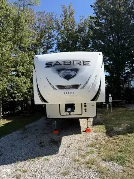 Contact us now about this 2022 Forest River Sabre 37FBT! 2022 Sabre 37FBT by Forest River from Pop RVs in Florence, Kentucky