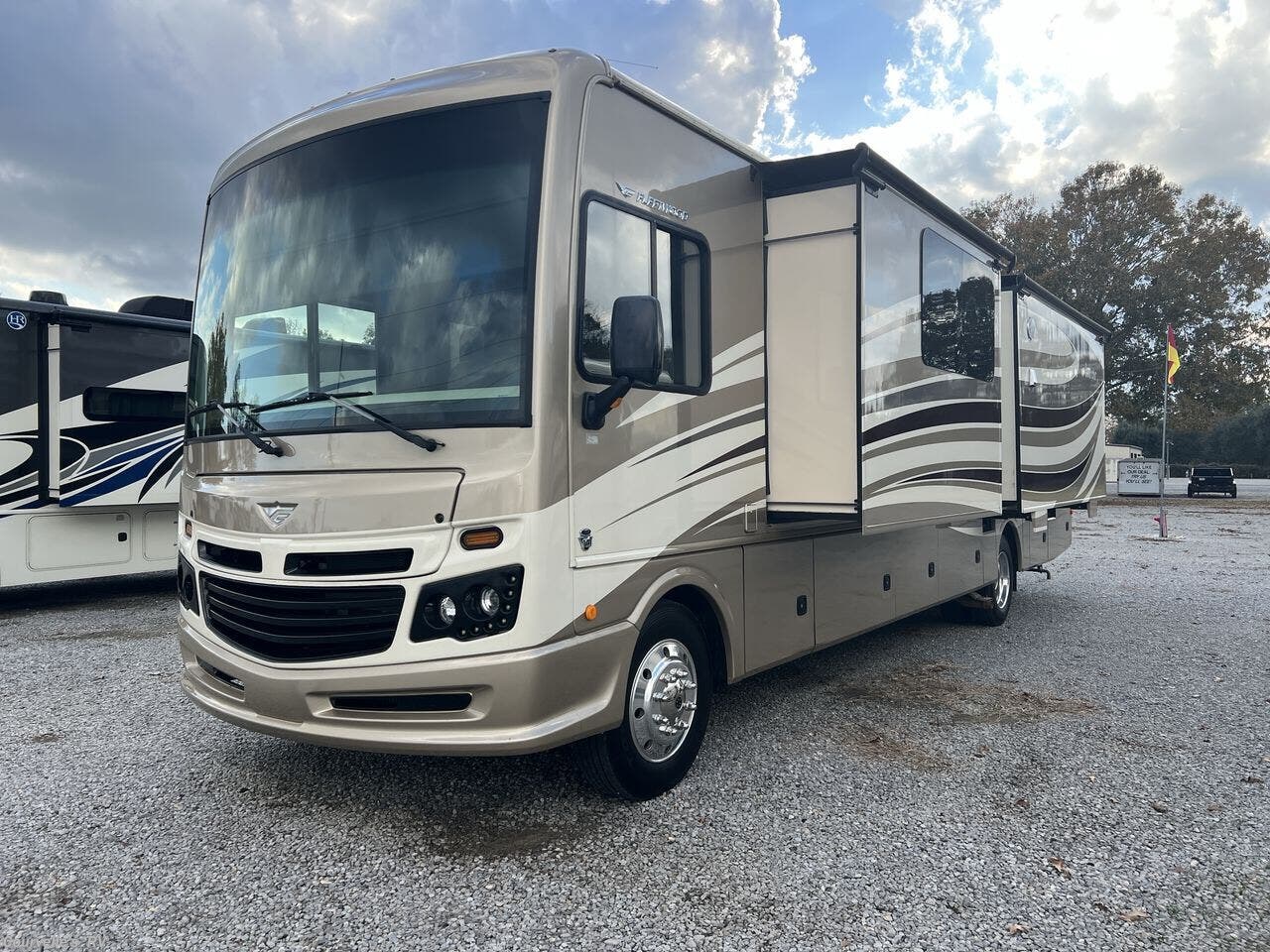 Call now about this 2017 Fleetwood Bounder 35P! 2017 Fleetwood Bounder 35P - Used Class A For Sale by Courvelle's RV in Opelousas, Louisiana features Awning, Power Roof Vent, External Shower, DVD Player, Air Conditioning