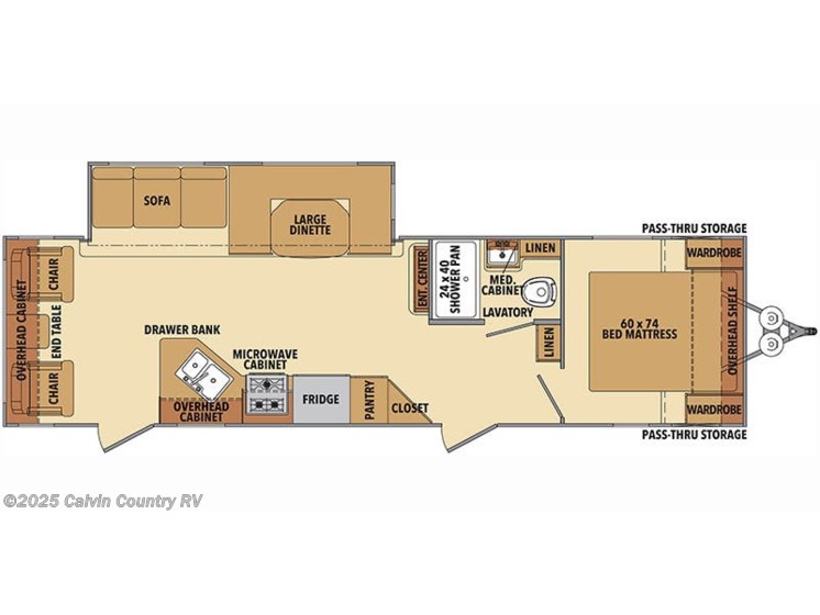 Email now about this 2020 Shasta Shasta 27RL! Floorplan of 2020 Shasta Shasta 27RL