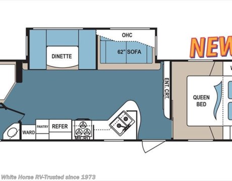 Two Bedroom Travel Trailers 2 Bedroom Rv Floor Plans