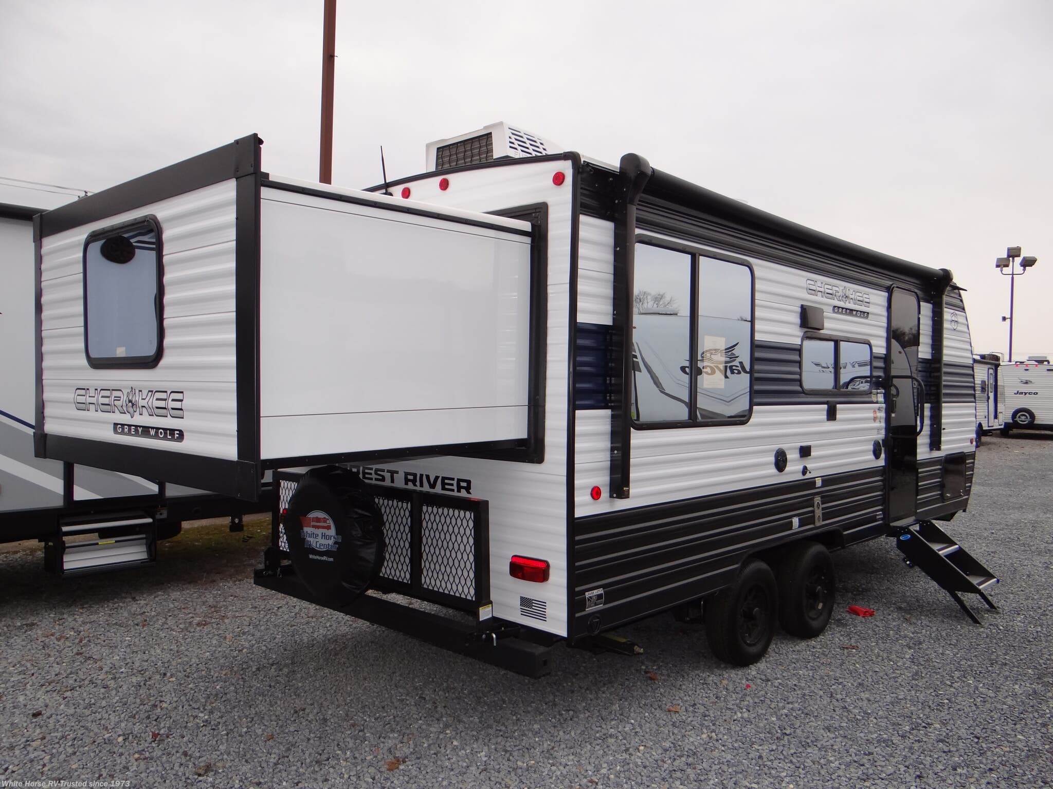 Email now about this 2025 Forest River Cherokee Grey Wolf 19SM Rear Queen, Front Queen & Single Bunk Bed! New 2025 Forest River Cherokee Grey Wolf 19SM Rear Queen, Front Queen & Single Bunk Bed available in Williamstown, New Jersey