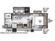 Call now about this 2020 Forest River Rockwood Mini Lite 2511S Double Slide, Large Rear Bath! Floorplan of 2020 Forest River Rockwood Mini Lite 2511S Double Slide, Large Rear Bath