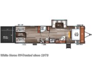 Call now about this 2020 Forest River Cherokee Wolf Pack 25PACK12+ Theater Seat Slide, Rear 12' Cargo ! Floorplan of 2020 Forest River Cherokee Wolf Pack 25PACK12+ Theater Seat Slide, Rear 12' Cargo