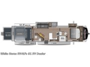 Contact us now about this 2025 Jayco Seismic 359 with Party Deck, 11' Cargo Area, 1 & 1/2 Baths! Floorplan of 2025 Jayco Seismic 359 with Party Deck, 11' Cargo Area, 1 & 1/2 Baths