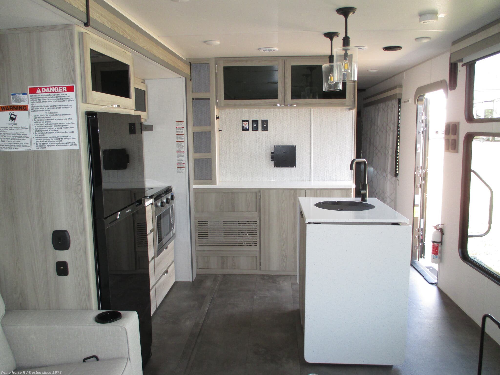 Used 2024 Forest River Salem FSX 30VCVIEW Hidden Mid-Bunk, Cargo & Rear Patio Ramp available in Williamstown, New Jersey