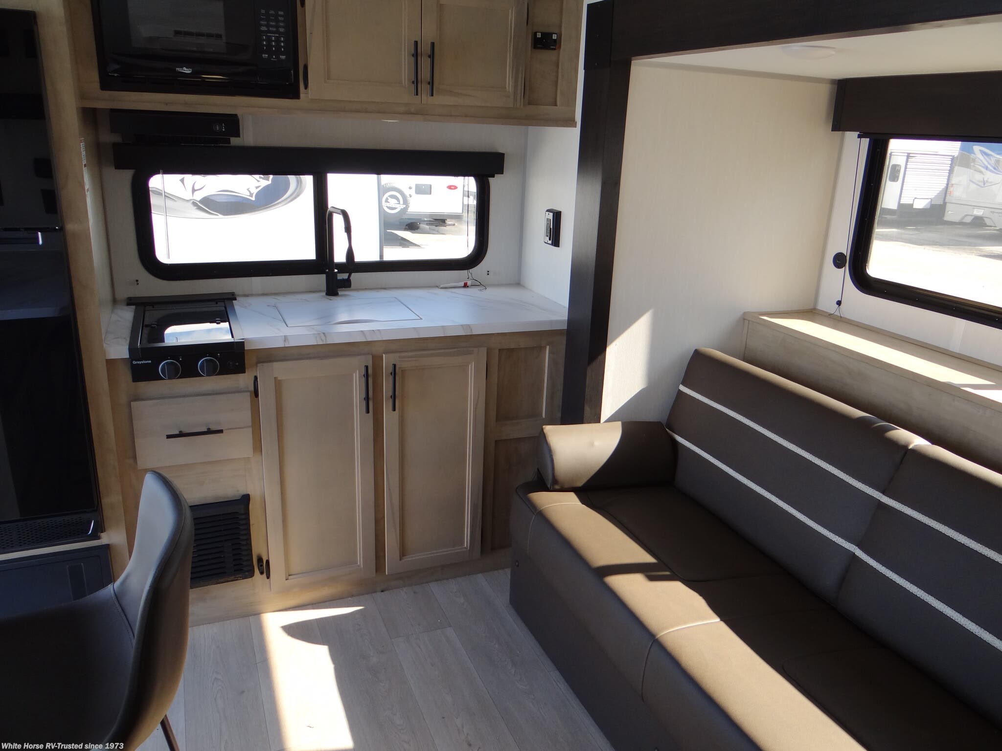 New 2026 Forest River Cherokee Wolf Pup 17SC Sofa/Bed Slide, Rear Kitchen available in Williamstown, New Jersey