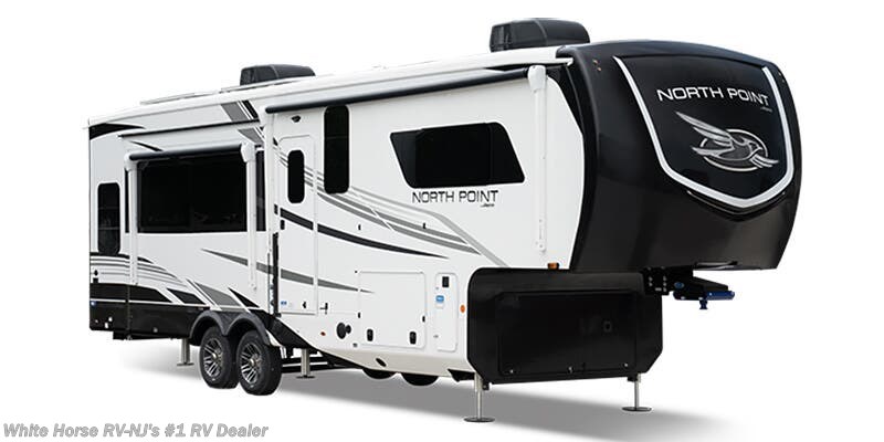 Call now about this 2025 Jayco North Point 365RKTS! Stock Image for 2025 Jayco 365RKTS (options and colors may vary)