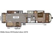 Call now about this 2018 Keystone Montana 3721RL Rear Living Triple Slide, Washer/Dryer! Floorplan of 2018 Keystone Montana 3721RL Rear Living Triple Slide, Washer/Dryer