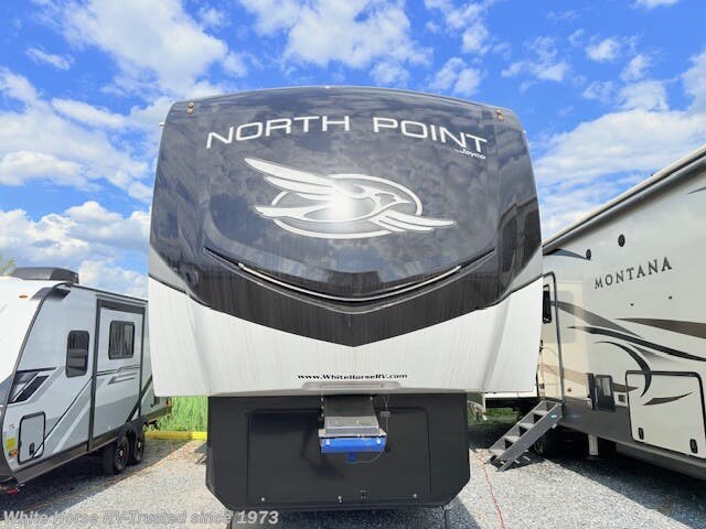 Email now about this 2022 Jayco North Point 377RLBH 2-BdRM Quad Slide, Rear Living! Used 2022 Jayco North Point 377RLBH 2-BdRM Quad Slide, Rear Living available in Williamstown, New Jersey