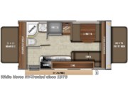 Call now about this 2021 Jayco Jay Feather X19H Front & Rear Bed Ends, Sofa/Bed & Dinette! Floorplan of 2021 Jayco Jay Feather X19H Front & Rear Bed Ends, Sofa/Bed & Dinette