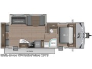 Call now about this 2026 Jayco Jay Flight SLX 262RLS Rear Living Room! Floorplan of 2026 Jayco Jay Flight SLX 262RLS Rear Living Room