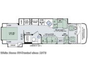 Call now about this 2018 Thor Motor Coach Palazzo 33.2 Double Slide, Stackable Washer & Dryer! Floorplan of 2018 Thor Motor Coach Palazzo 33.2 Double Slide, Stackable Washer & Dryer